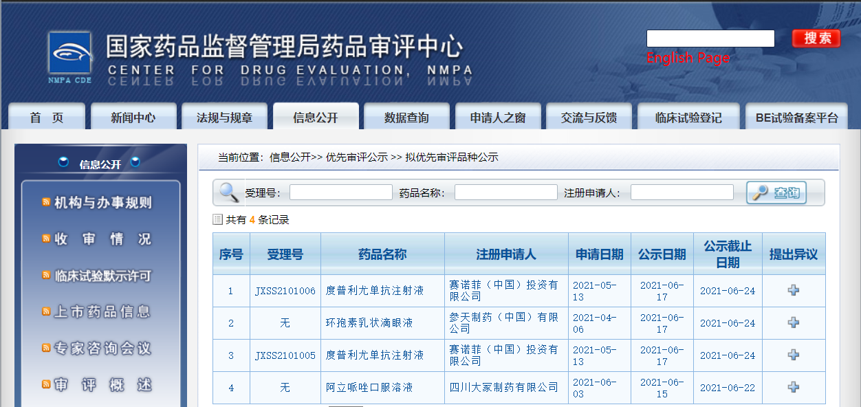 奥来恩医药-CDE官网